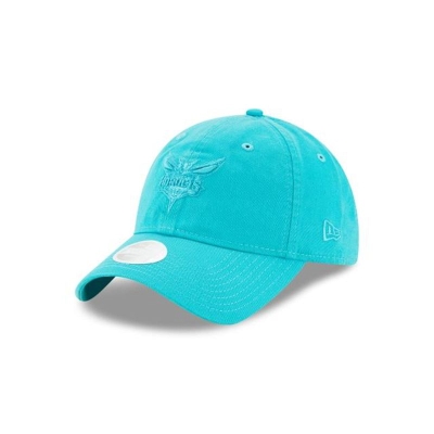 Blue Charlotte Hornets Hat - New Era NBA Core Classic 9TWENTY Adjustable Caps USA0249358